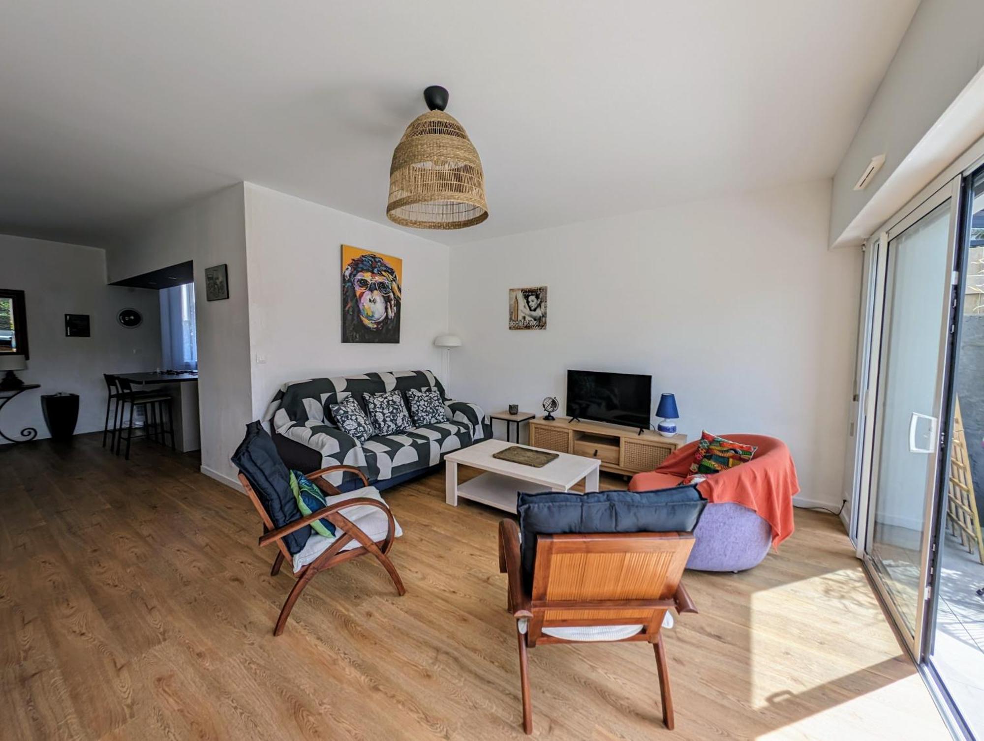 Maison Spacieuse Avec Jardin Proche Plage & Centre ปอร์นิก ภายนอก รูปภาพ